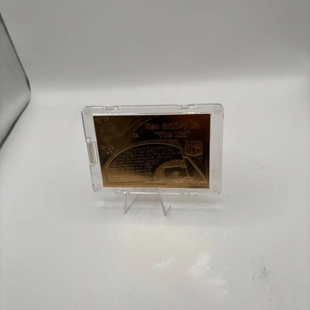 1994 ProMint 22K Gold -Ken Griffey Jr #7 HOF (Serial # 012552).